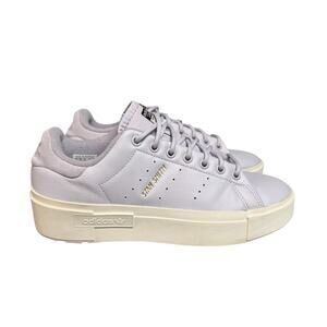 Adidas Originals Women's 9 Stan Smith Bonega X Shoes HQ6044 Silver Dawn Purple